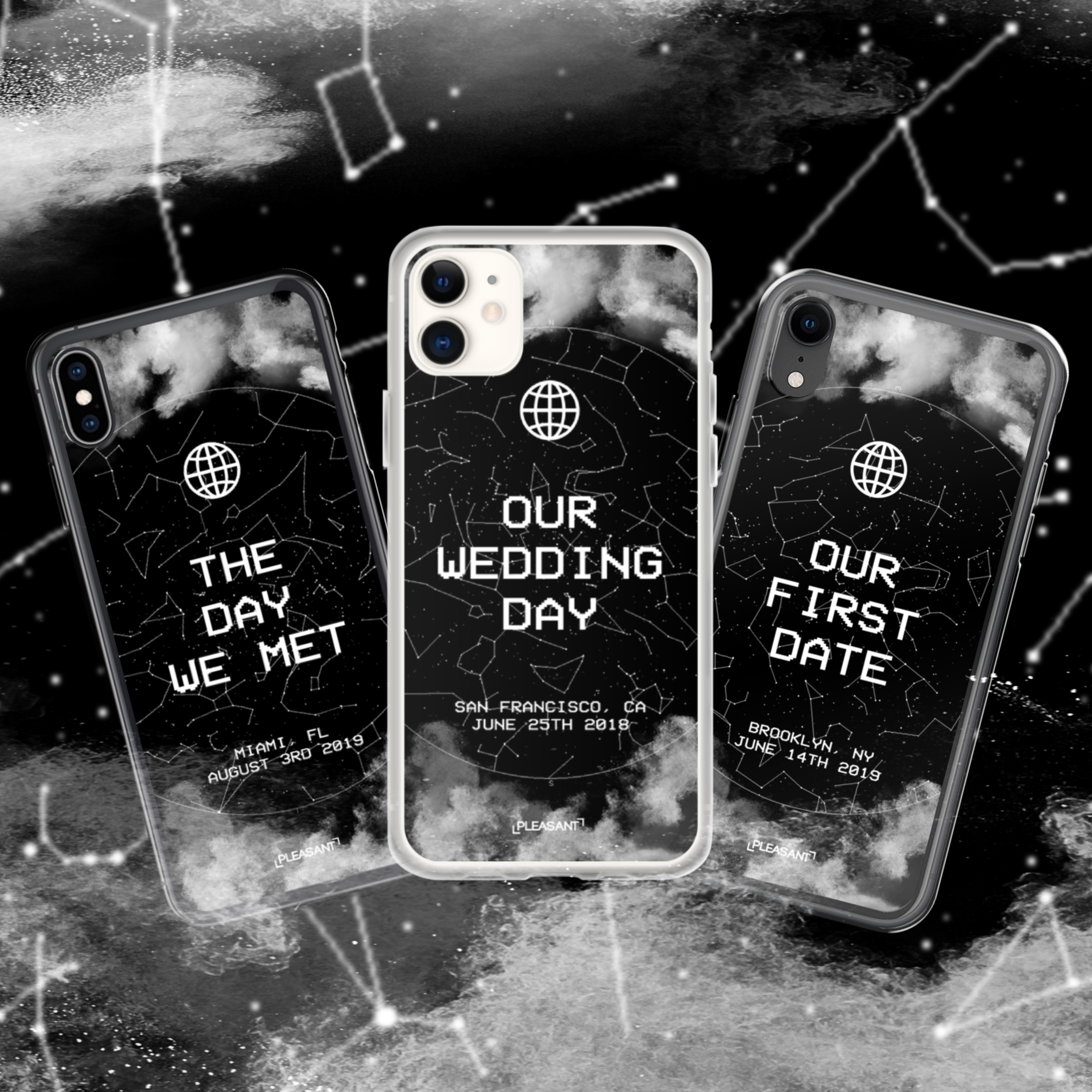 Star Map Personalized iPhone Case