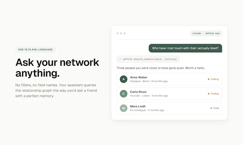 Umfeld.App Early Beta Launch screenshot 2