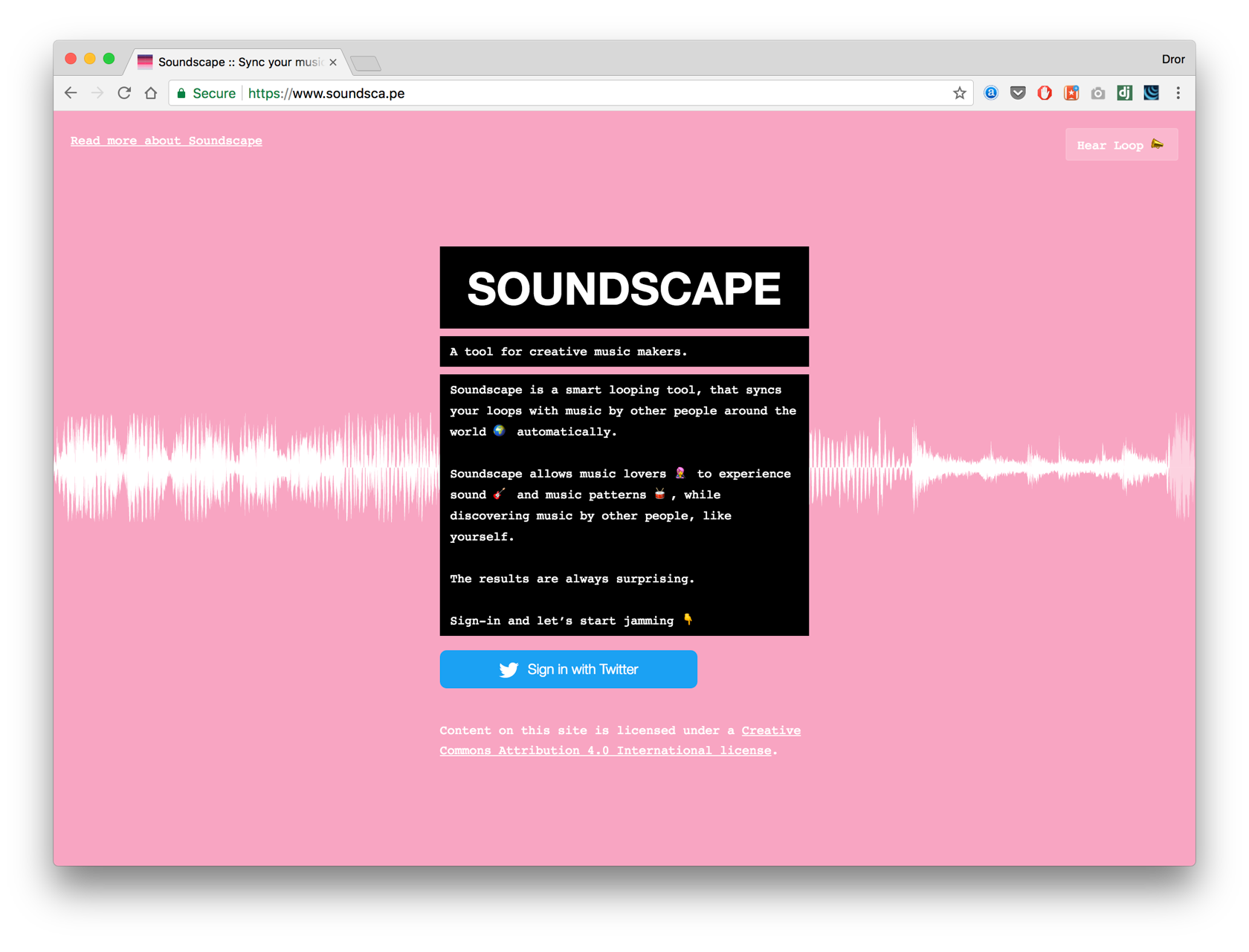 Soundscape gallery image