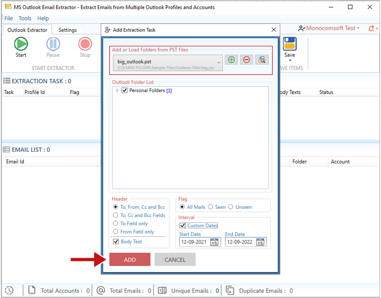MS Outlook Email Extractor media 7