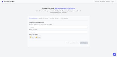 ProfileCrafter gallery image