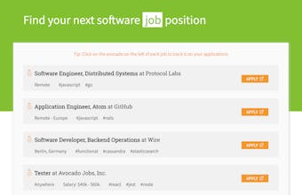 Avocado Job Board gallery image