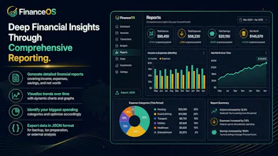 FinanceOS — Personal Finance, Simplified gallery image