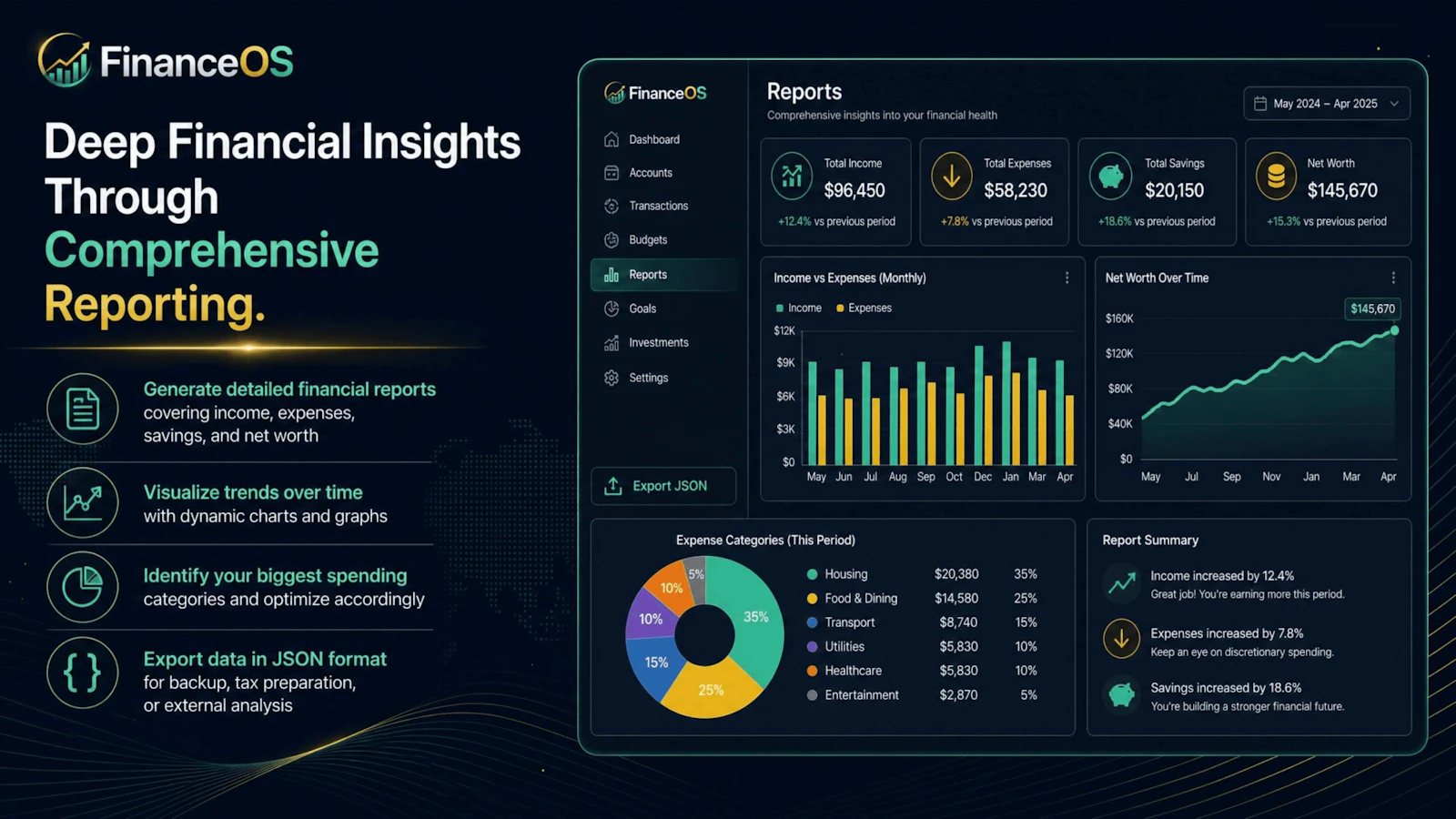 FinanceOS — Personal Finance, Simplified screenshot 6