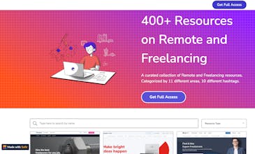 400+ Resources on Remote and Freelancing gallery image