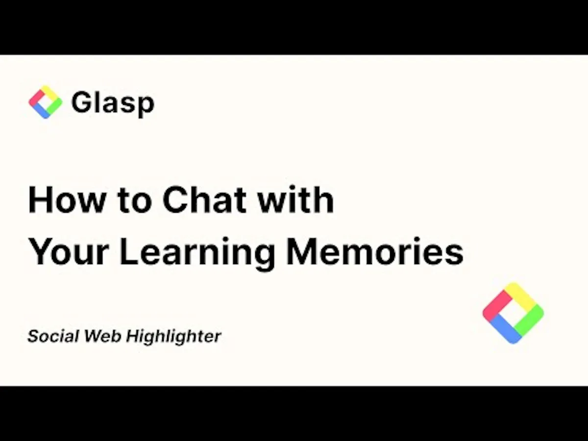 Glasp AI Clone: Learning Memory