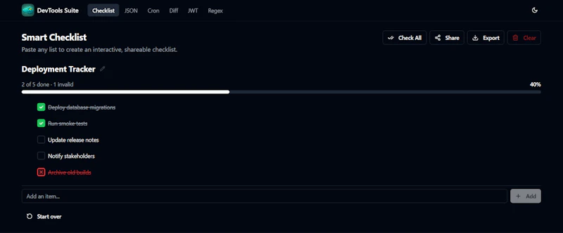 DevTools Suite screenshot 4