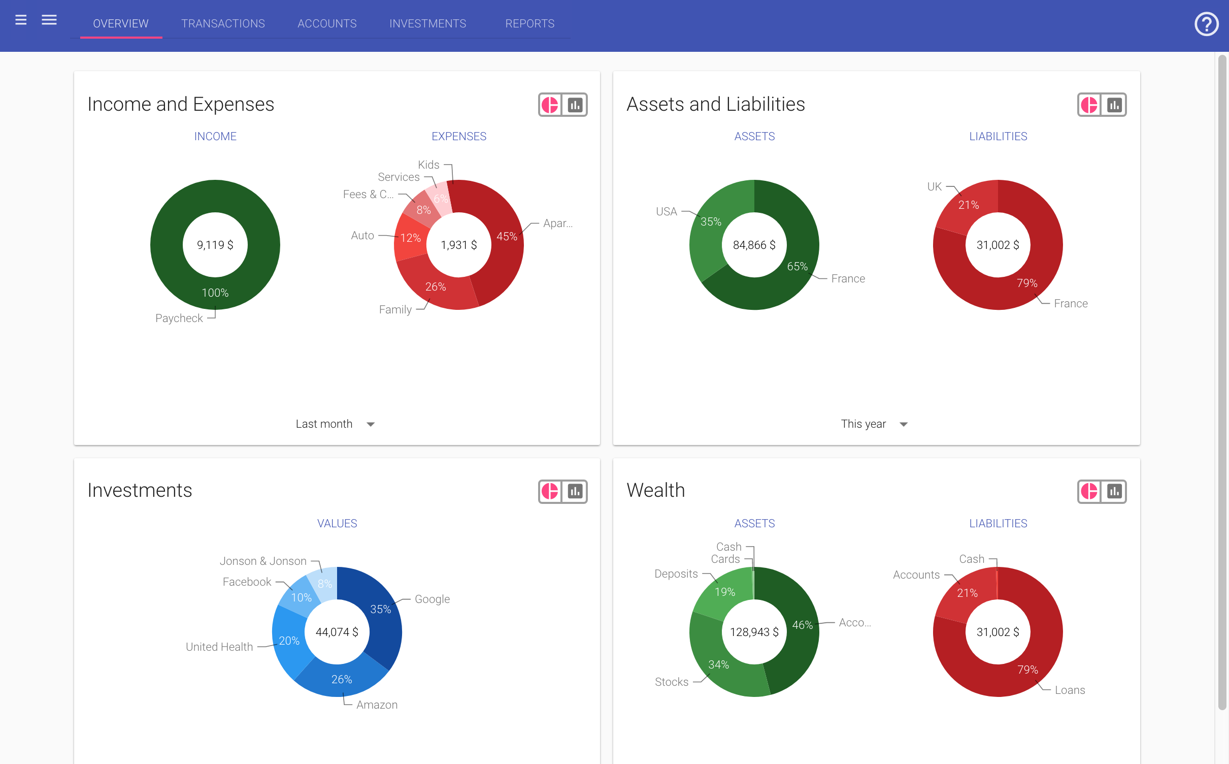 MoneyBench Web App gallery image