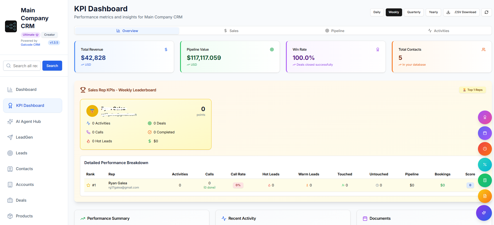 Galcode AI CRM gallery image