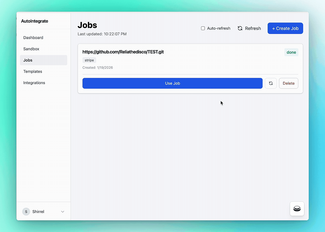 AutoIntegrate - Main product screenshot demonstrating key features and user interface