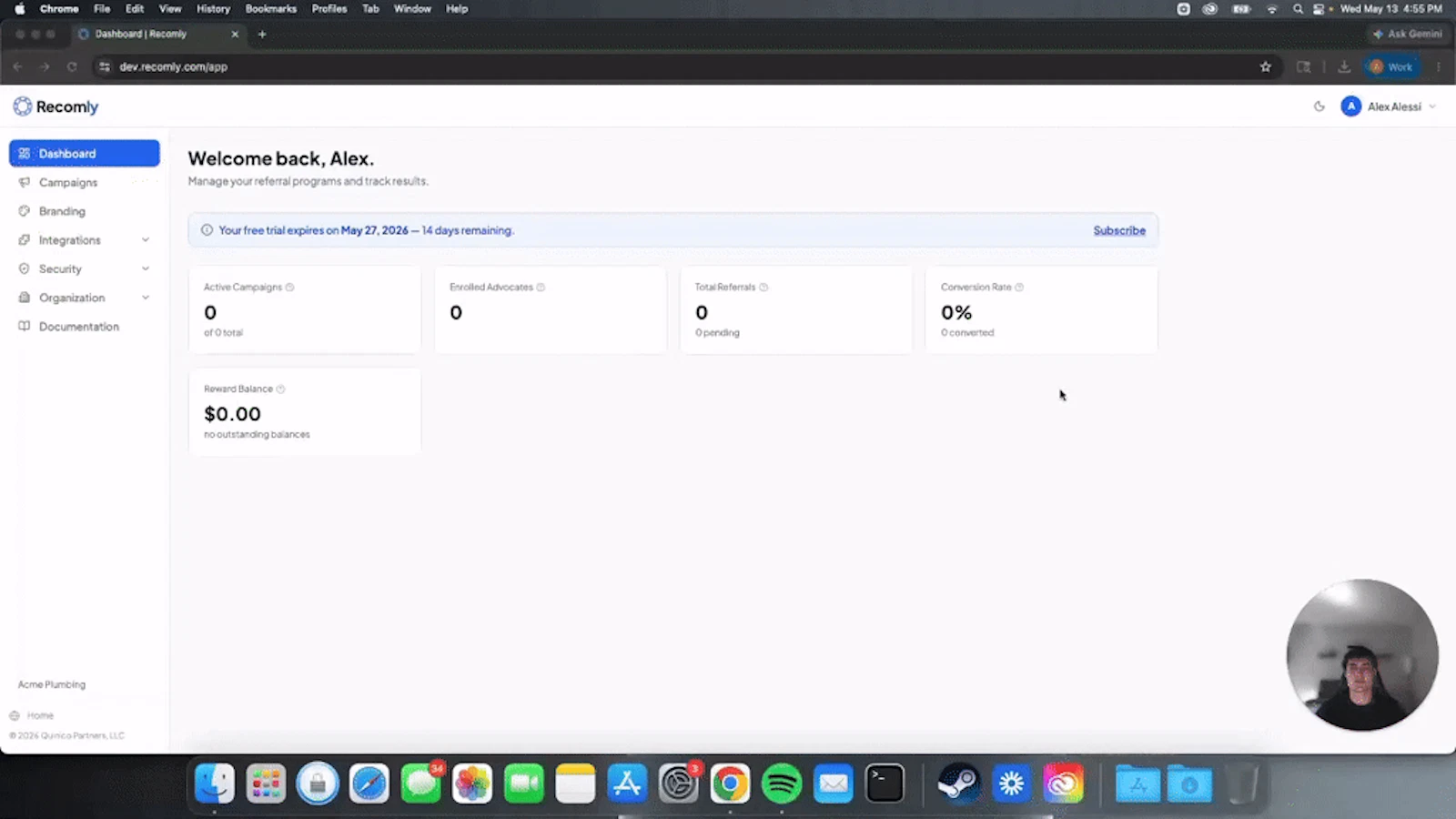 Recomly screenshot 1 (video preview)