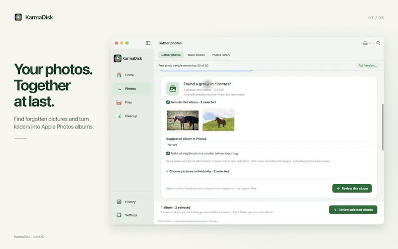 KarmaDisk screenshot 2