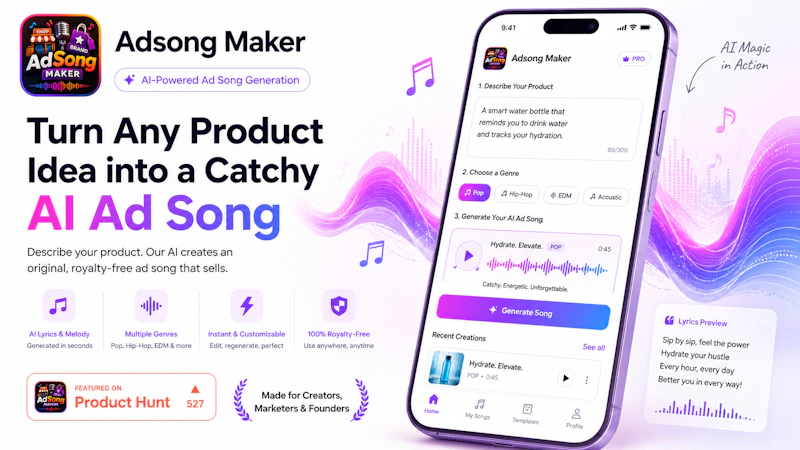 Adsong Maker screenshot 1