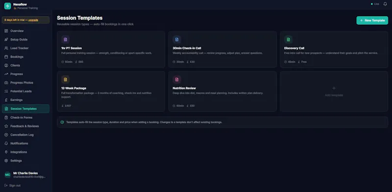 Nexaflow screenshot 2