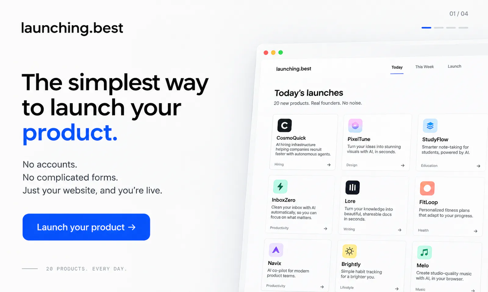 launching.best screenshot 1