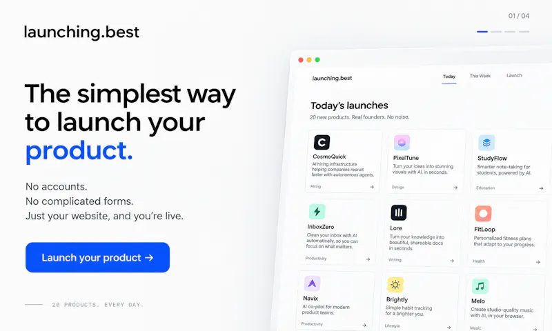 launching.best screenshot 1