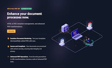 Fast PDF API gallery image