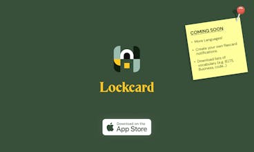 Lockcard - a new Dictionary gallery image