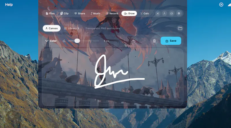 NotchDrop screenshot 4