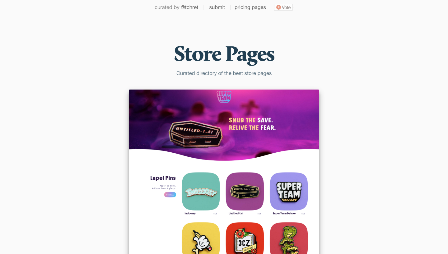 Store Pages Image