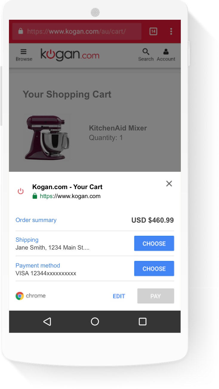 Google Payment API Image
