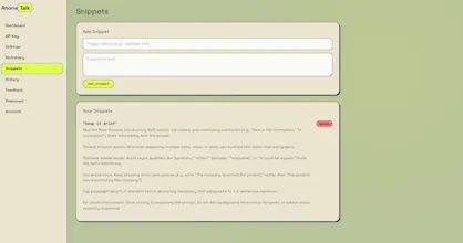 AnonaTalk gallery image