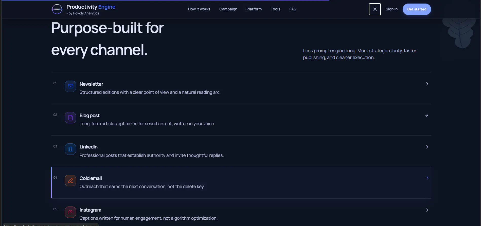 Productivity Engine gallery image