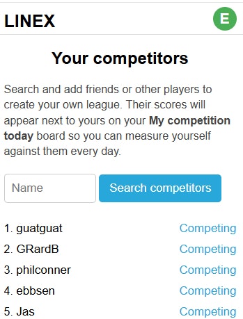 LINEX 2.0 - Screenshot 4 showing product features and functionality