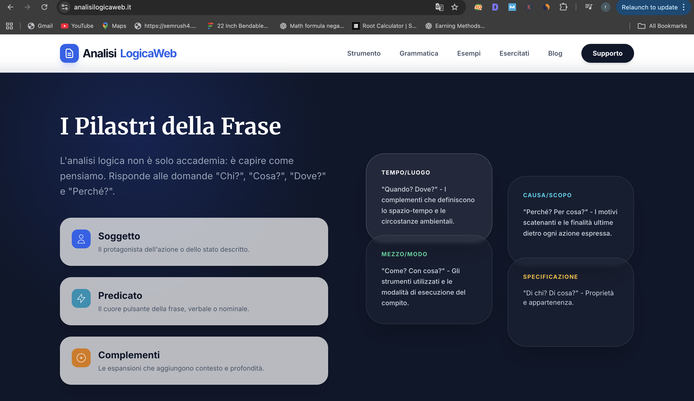 Analisi Logica Web gallery image