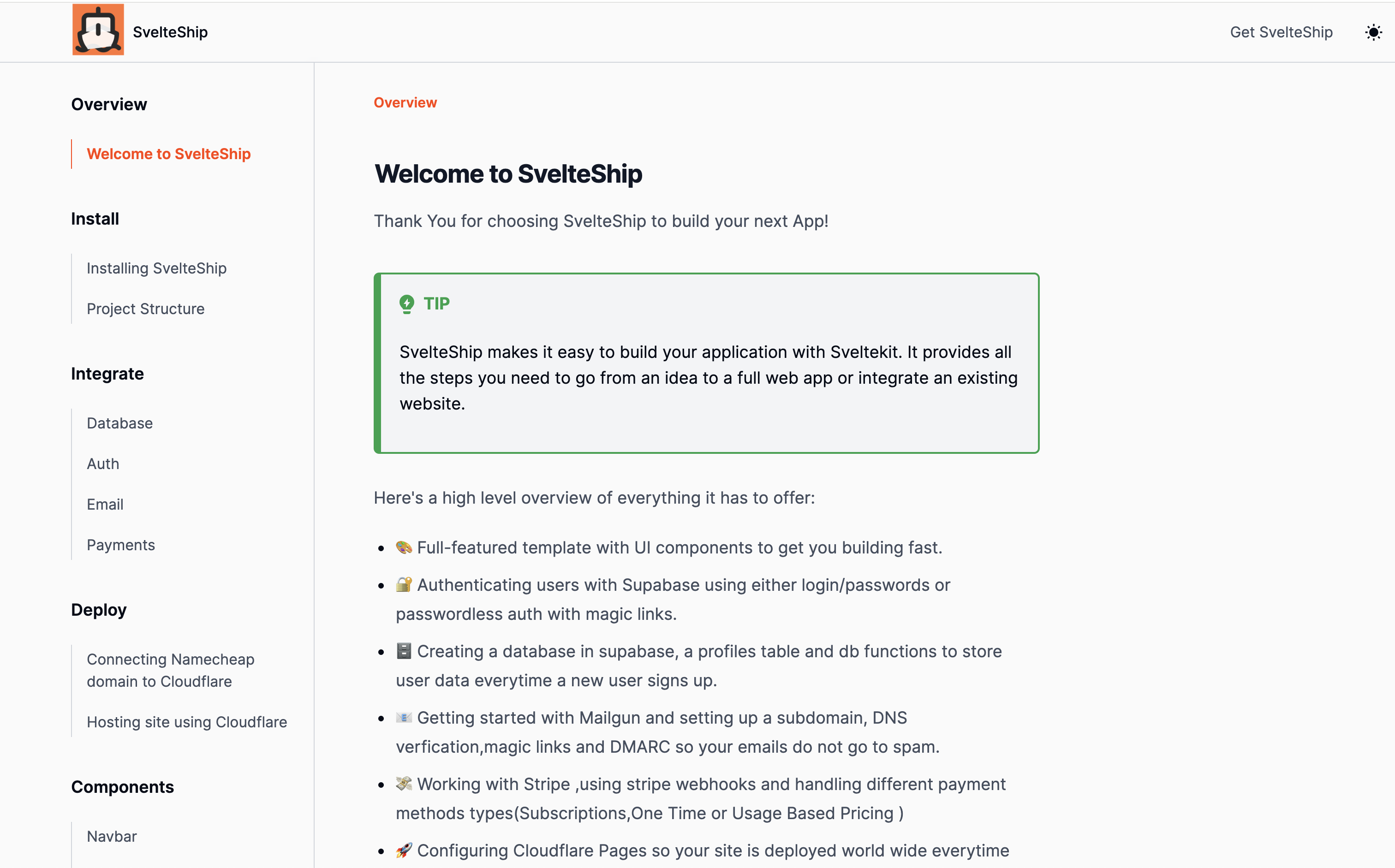 SvelteShip gallery image