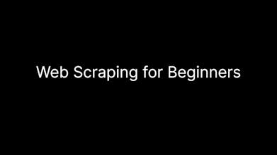 Web Scraping for Beginners gallery image