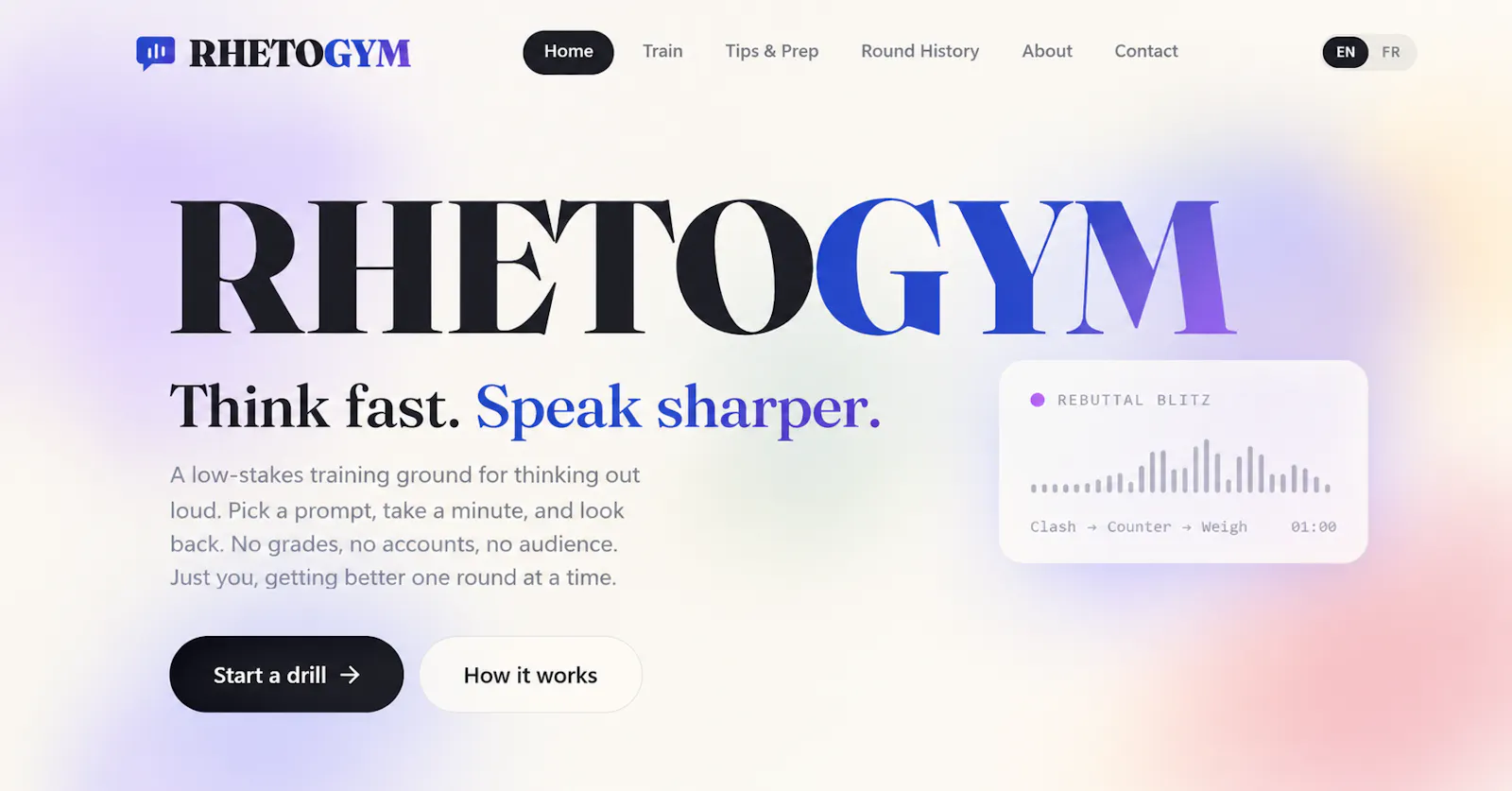 RhetoGym screenshot 1