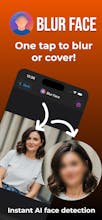 Blur Face - photo & video - iOS, Android gallery image