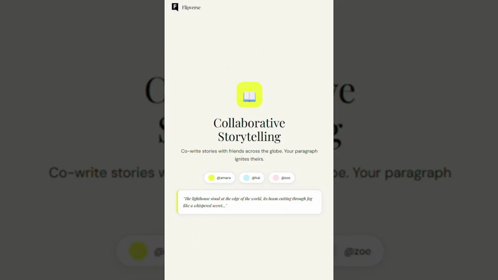 Flipverse  screenshot 1 (video preview)