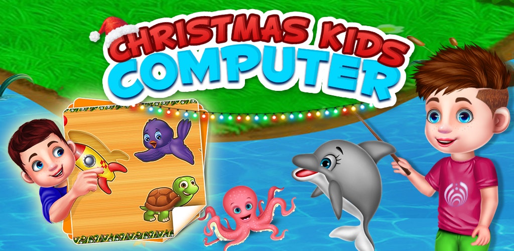 Christmas Kids Computer gallery image