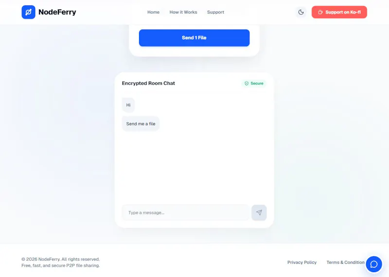 NodeFerry screenshot 4