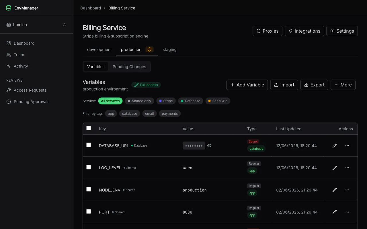 EnvManager gallery image