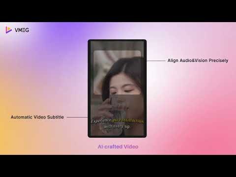 Vmeg Ai — screenshot 1 showing tool features and UI