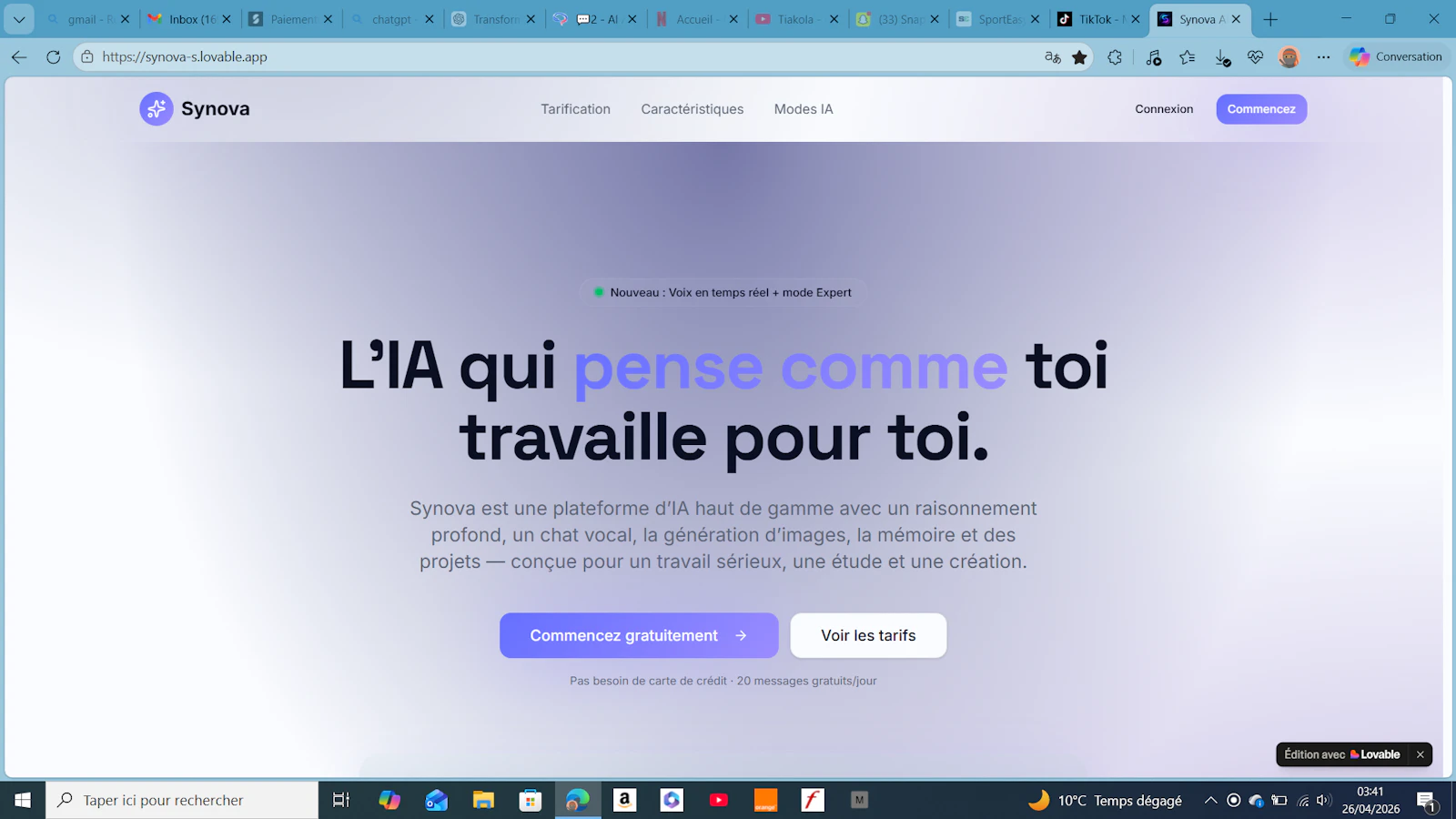 synova  screenshot 1