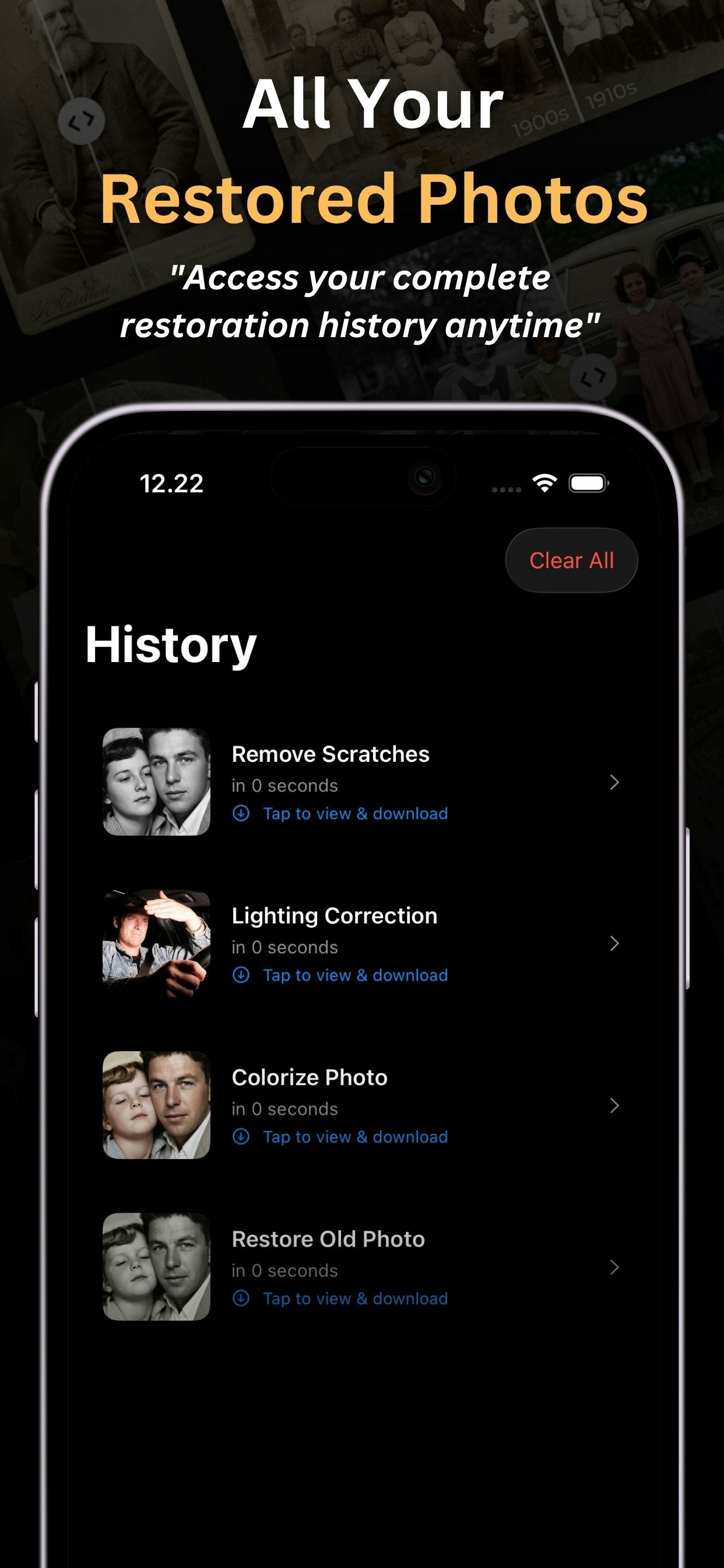 Retro AI - Restore Old Photos gallery image