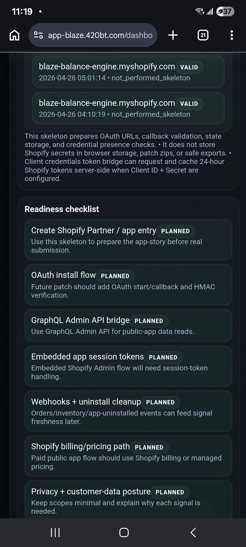 Blaze Balance Engine  screenshot 6