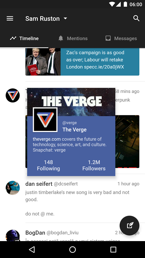 Flamingo for Twitter gallery image