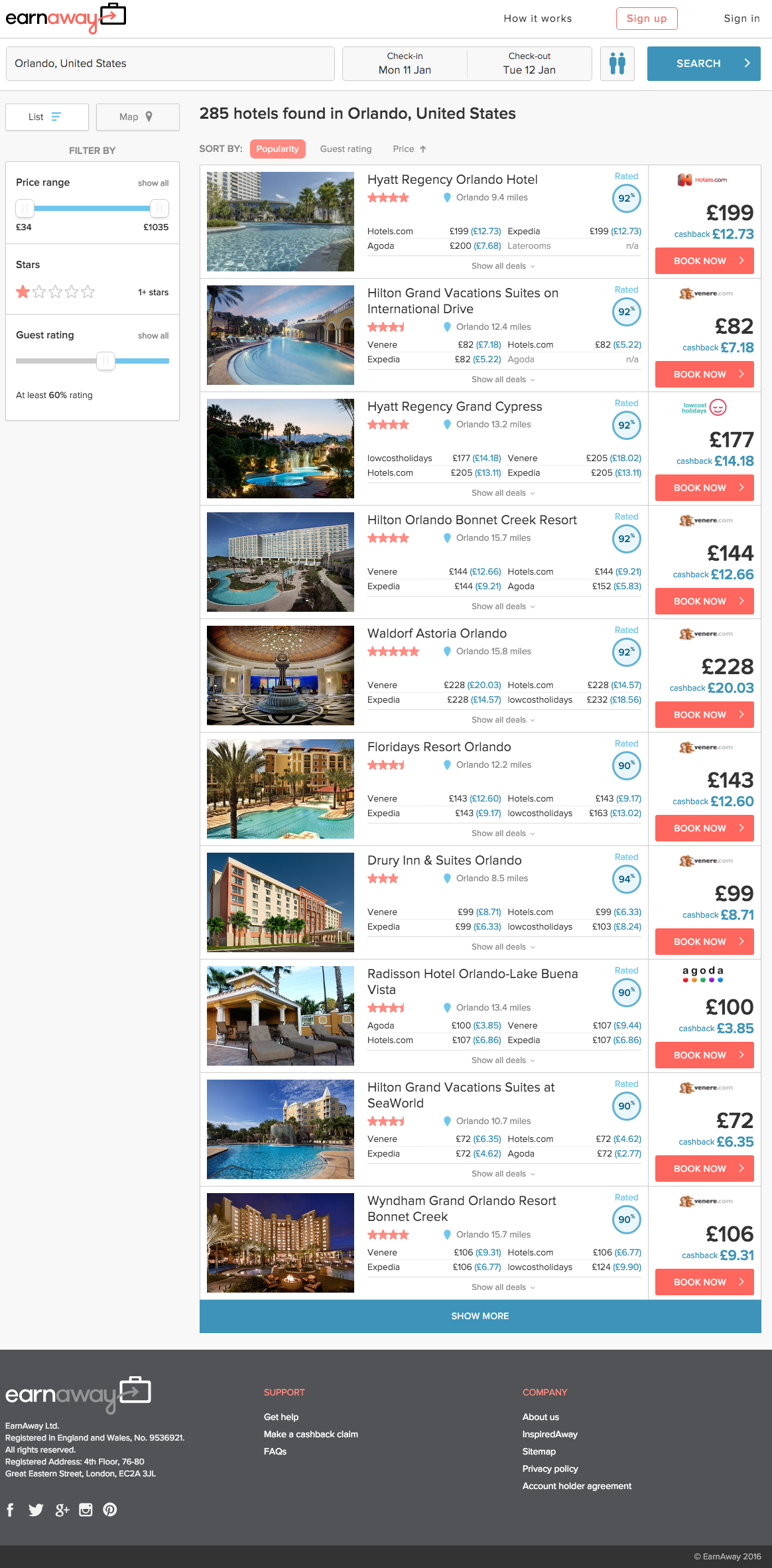 EarnAway gallery image