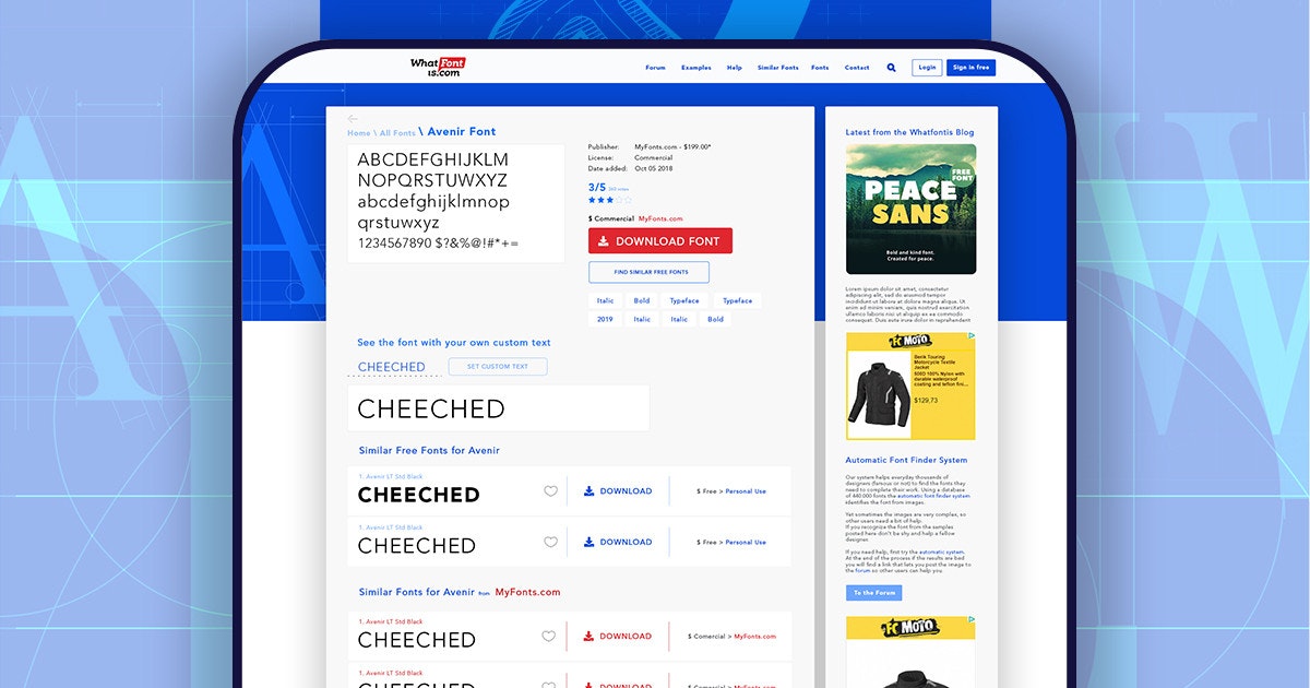 What Font Is gallery image