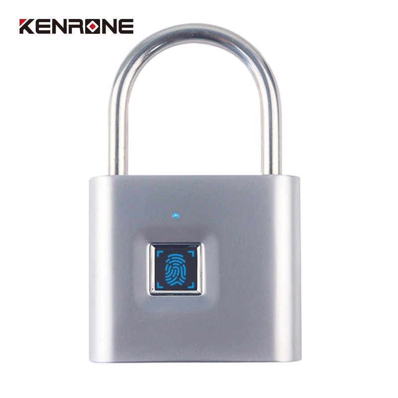 Zinc Alloy Fingerprint Smart Padlock