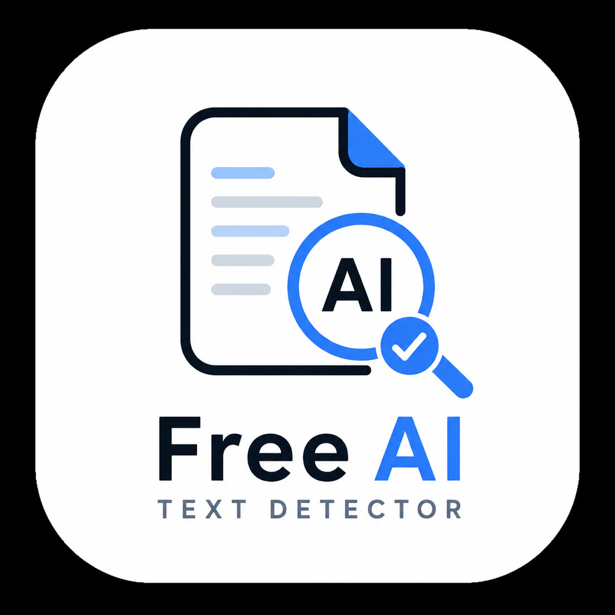 Free AI text detector 제품 배너