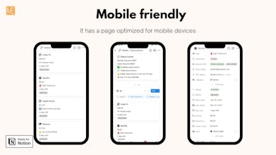 Subscription Tracker gallery image