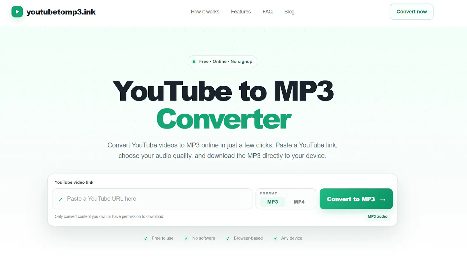 YTMP3 screenshot 1