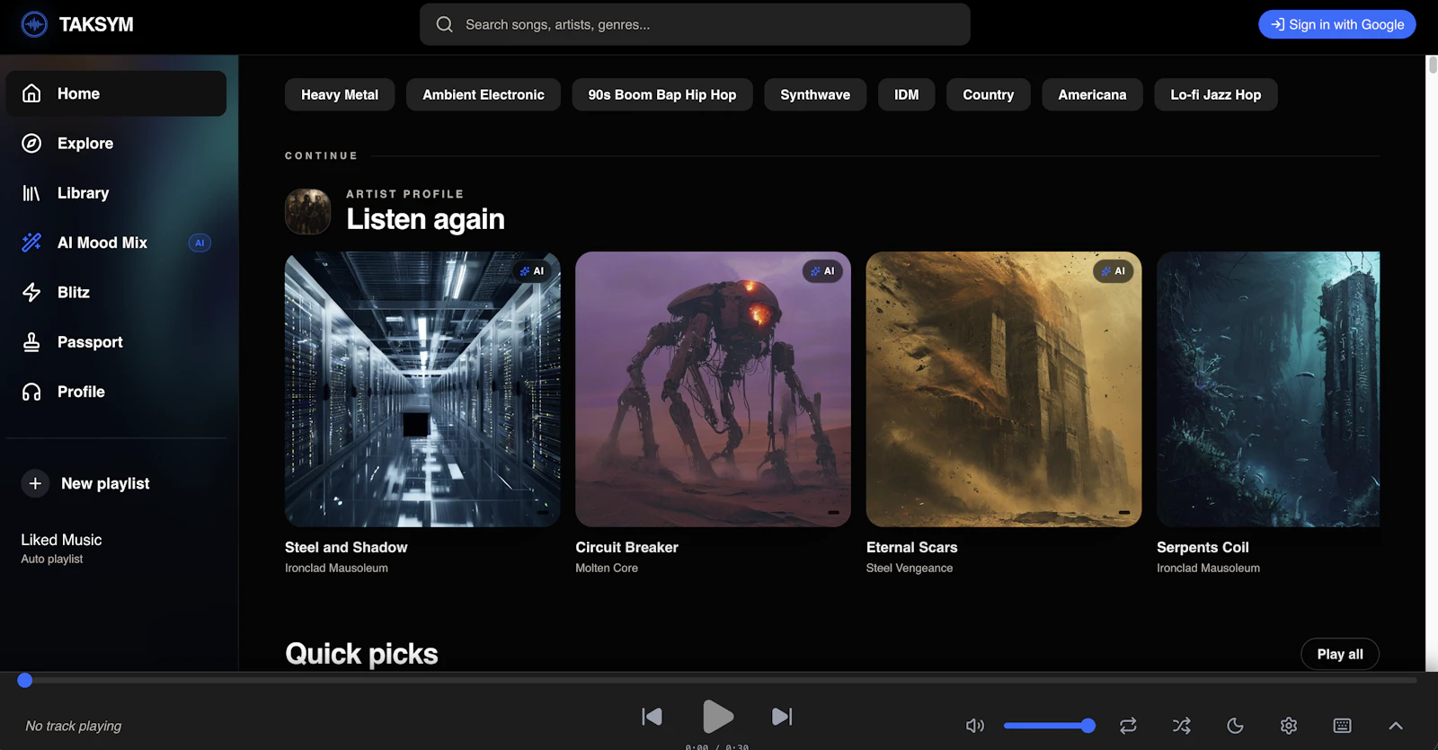 Taksym screenshot 1
