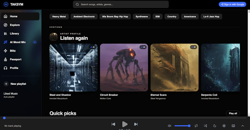Taksym screenshot 1